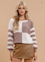 Load image into Gallery viewer, Colorblock Checkered &amp; Striped
