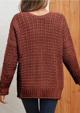 Load image into Gallery viewer, Cable Knit Button Front Cardigan
