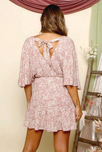 Load image into Gallery viewer, Dusty Pink Floral Dress
