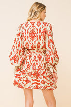 Load image into Gallery viewer, Ivory Brick Printed Dress
