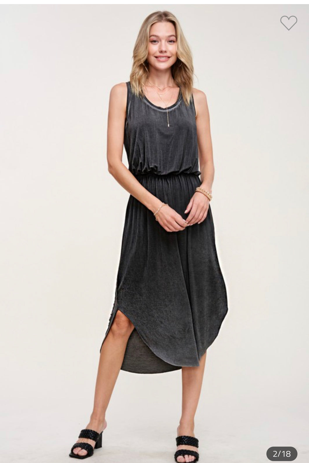 Black Amelie Dress